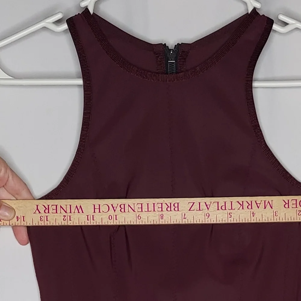 Lululemon Dress 4 Maroon‎ Tennis Skater Here To There Travel Discontinued Rare
